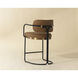 Jalen 36.5 inch Milliken Cognac Counter Stool